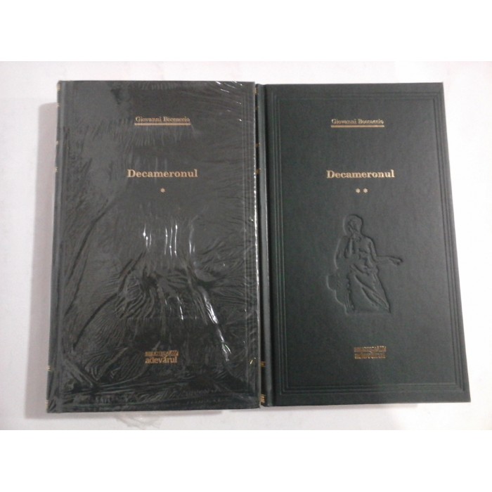   Decameronul (2 volume)  -  Giovanni  Boccacio - editia Adevarul